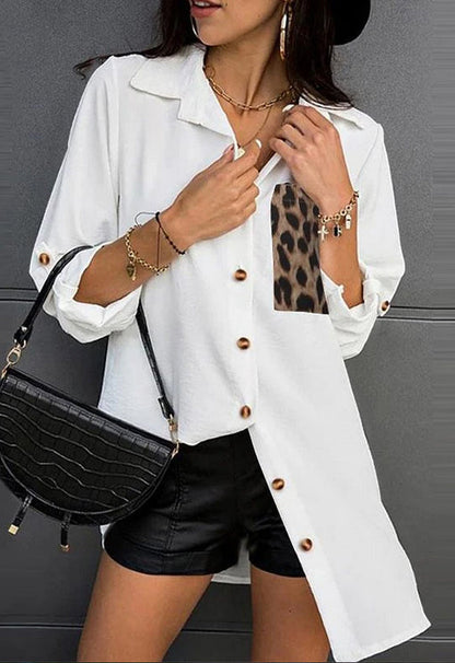 Zanzea | Bluză leopard