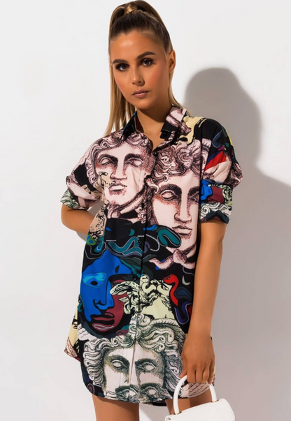 Daphna | Cămașă-rochie elegantă