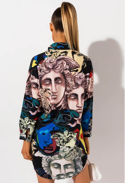 Daphna | Cămașă-rochie elegantă