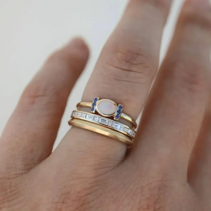 Theresa | Un inel de aur elegant