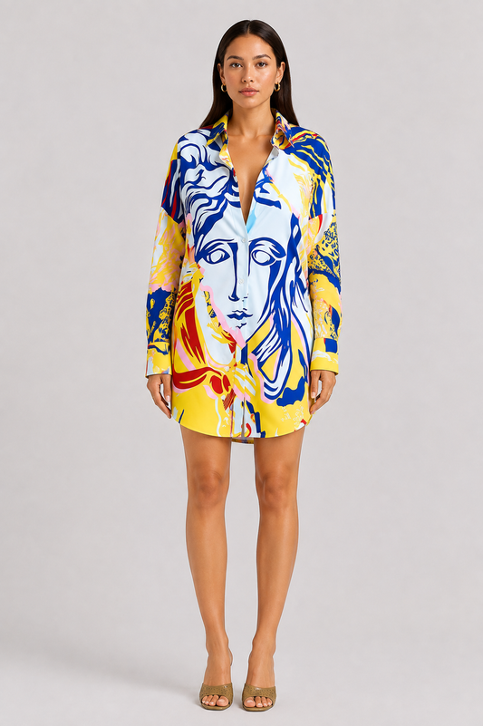 Daphna | Cămașă-rochie elegantă