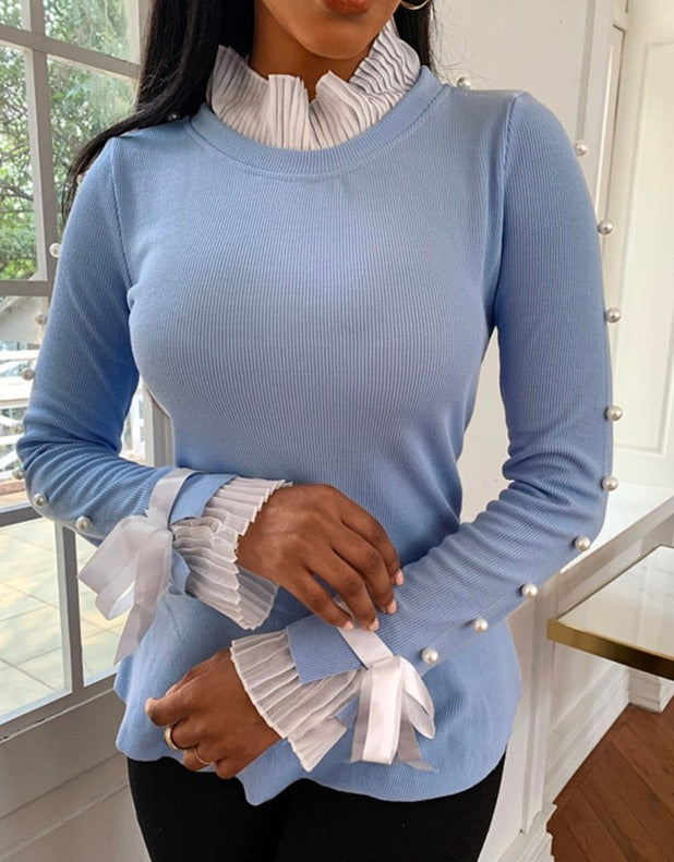 Julia | Top cu perle