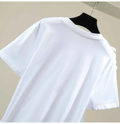Lisi | Tricou cu volane