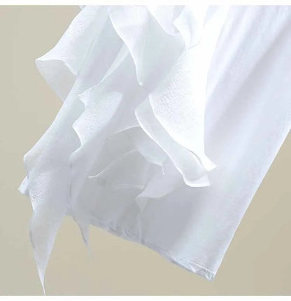 Lisi | Tricou cu volane