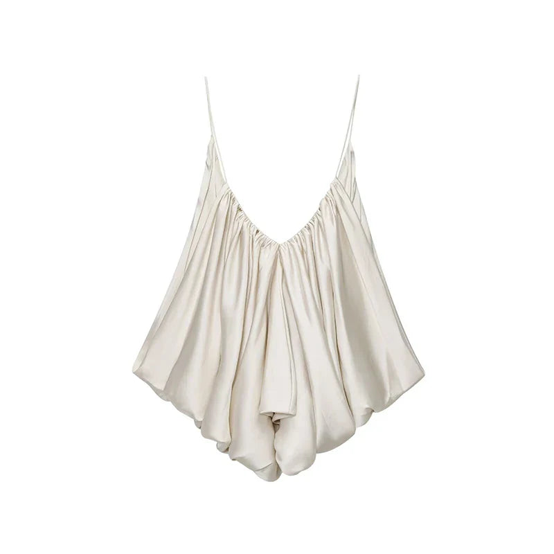 Heli | Top din satin