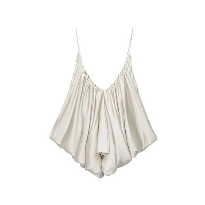Heli | Top din satin