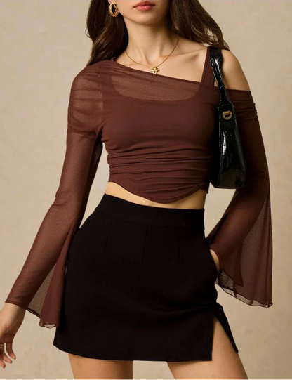 Tiffany | Top din șifon