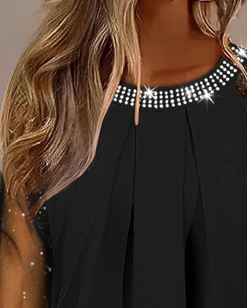 Rosaline | Top cu mânecă bufantă