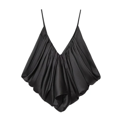 Heli | Top din satin