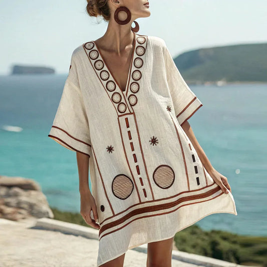 Gwen | Rochie de Plajă Elegantă și Confortabilă pentru Zilele Călduroase