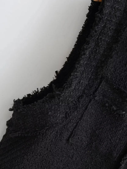 Anget | Vestă din tweed