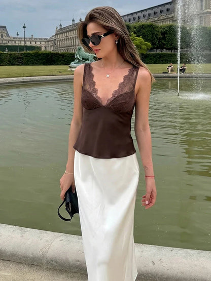 Kiona | Top cu dantelă