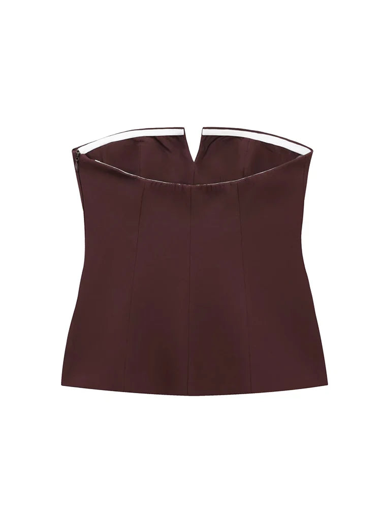 Tiona | Top cu fermoar