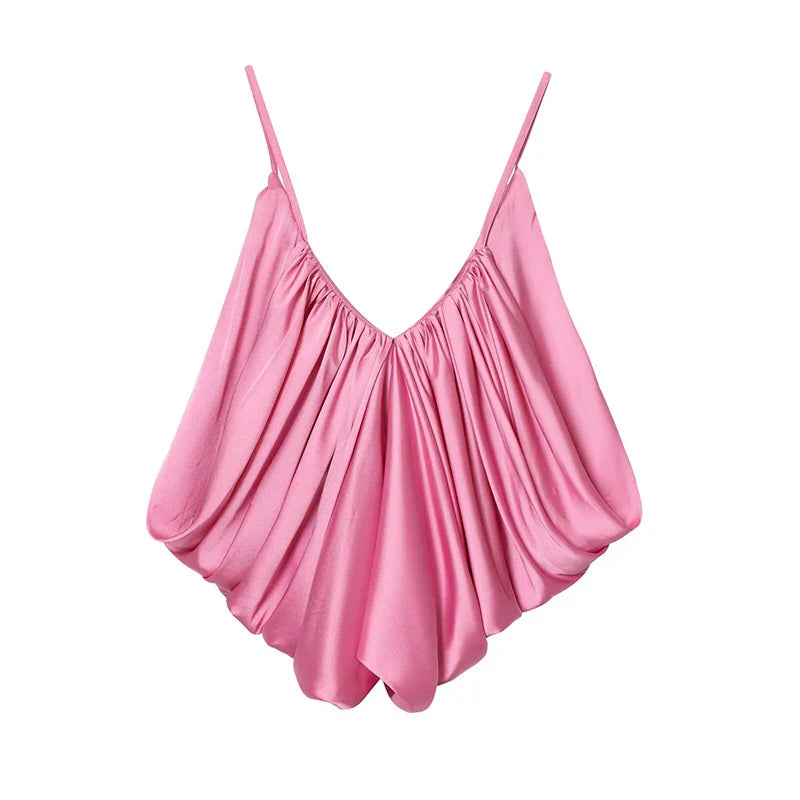 Heli | Top din satin