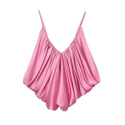 Heli | Top din satin