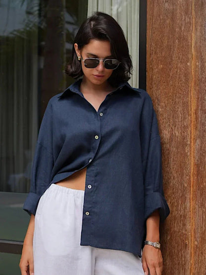Diana | Cămașă oversize din bumbac