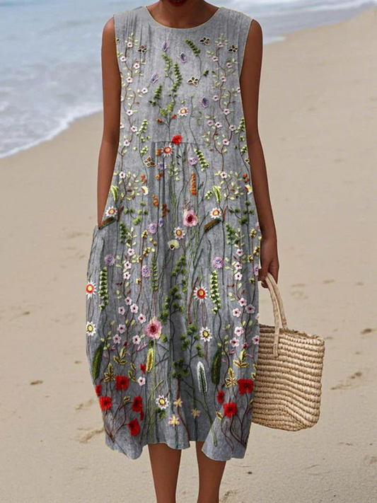 Cara | Rochie Midi Wildflower