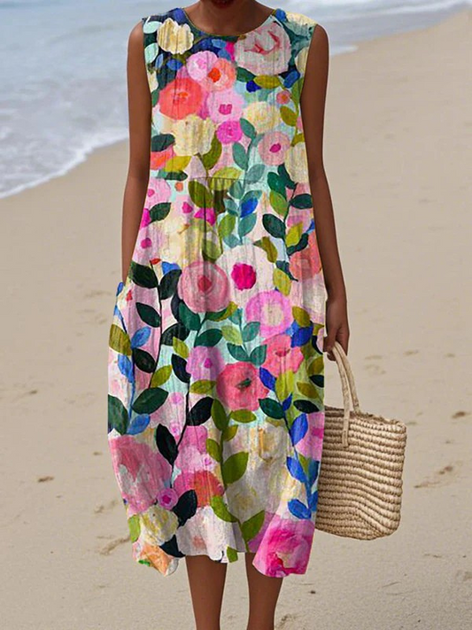 Ava | Rochie Midi Florală