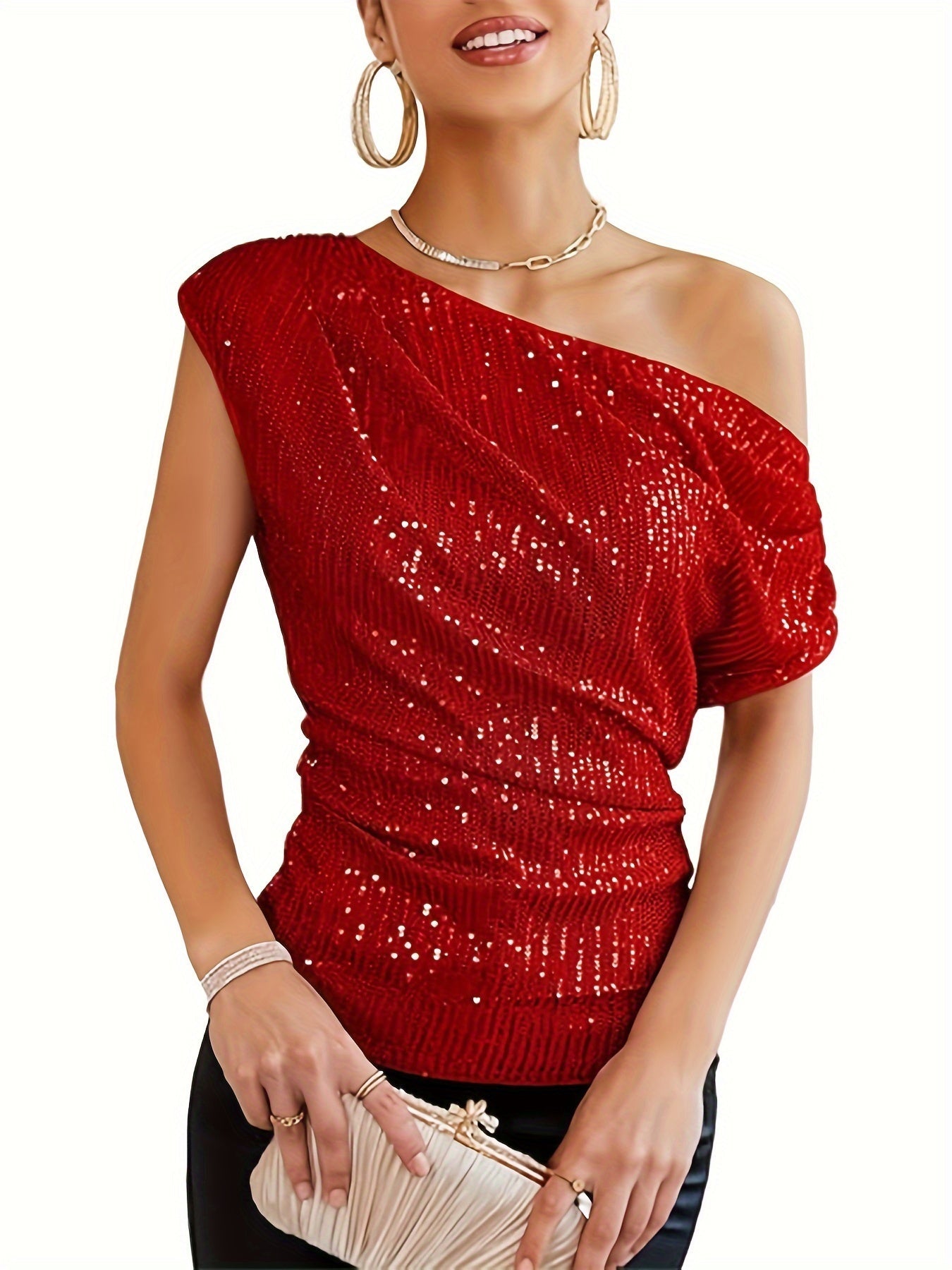 Nona | Tricou cu paiete