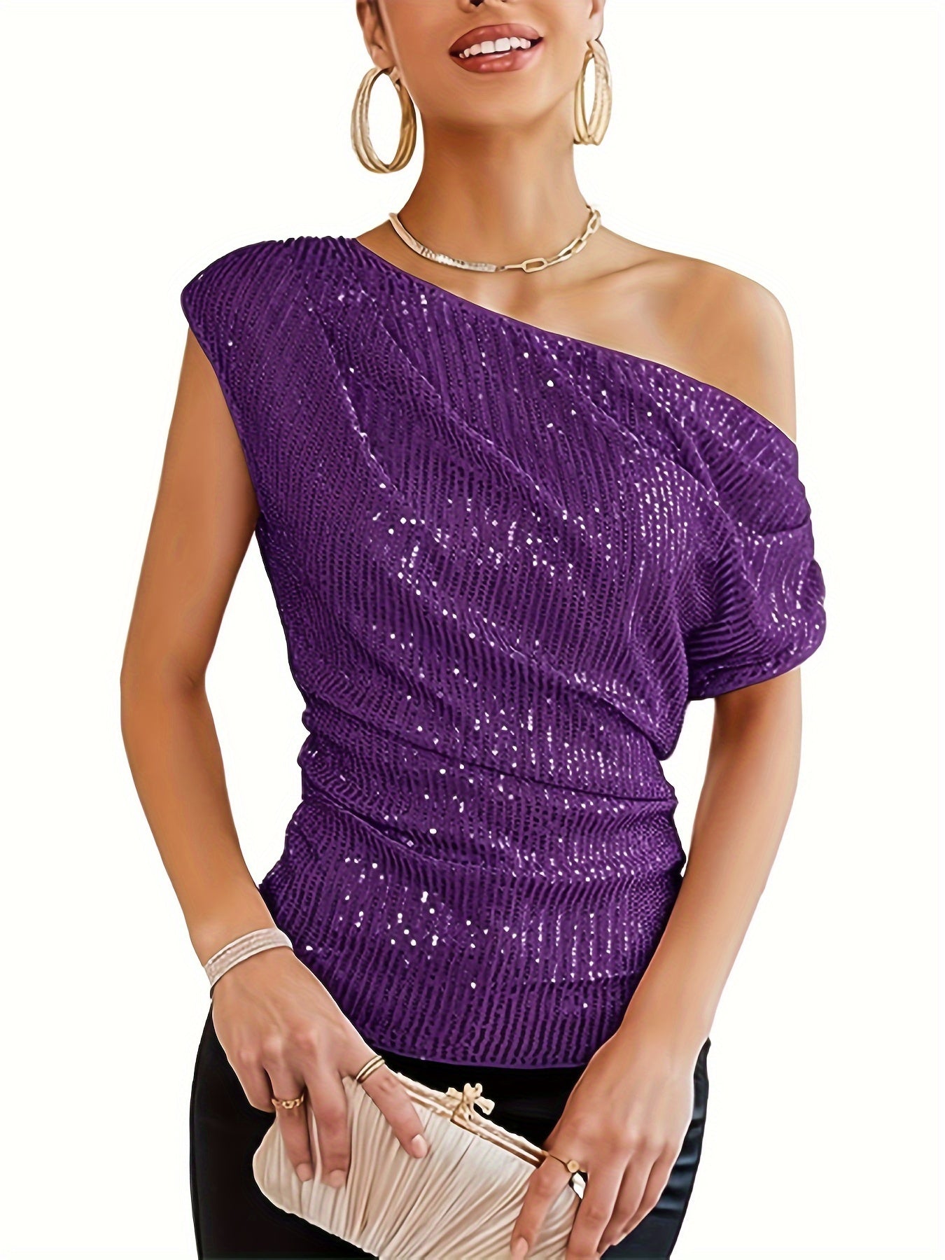 Nona | Tricou cu paiete