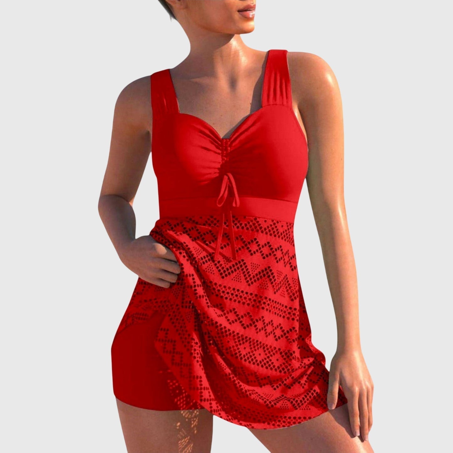 Isabella | Costum de Baie din Două Piese cu Fustă