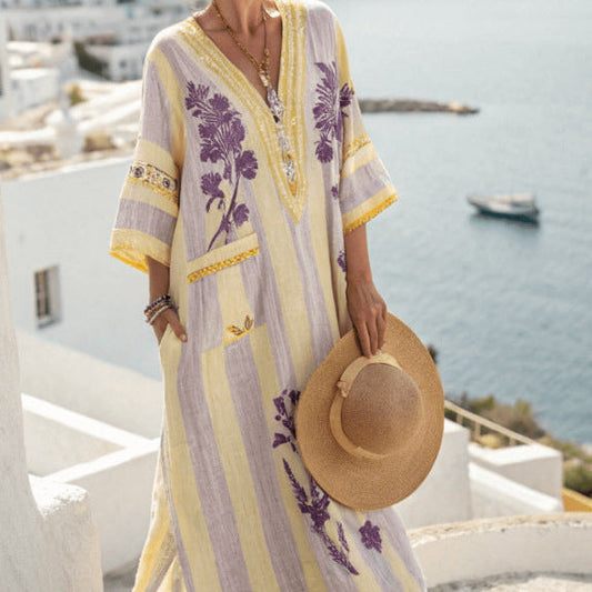 Rochie Caftan "Mireille" | Buchet de Provence
