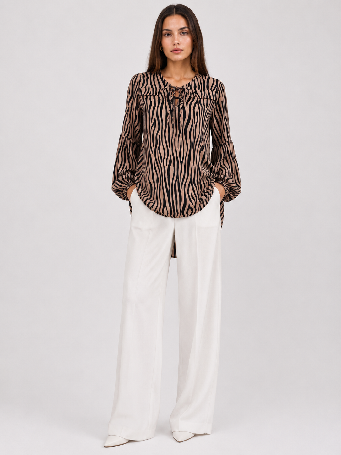 Mona | Top elegant (Plus Size)