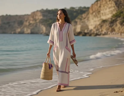 Rochie Caftan "Victoire" | Eleganță Atemporală