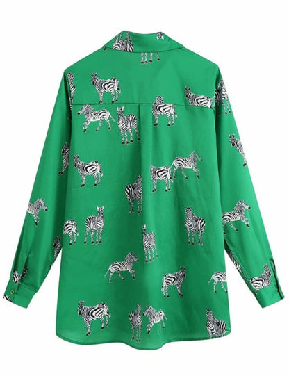 Safari | Cămașă din satin