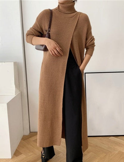 Vera | Pulover tricotat lung