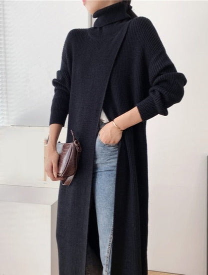 Vera | Pulover tricotat lung