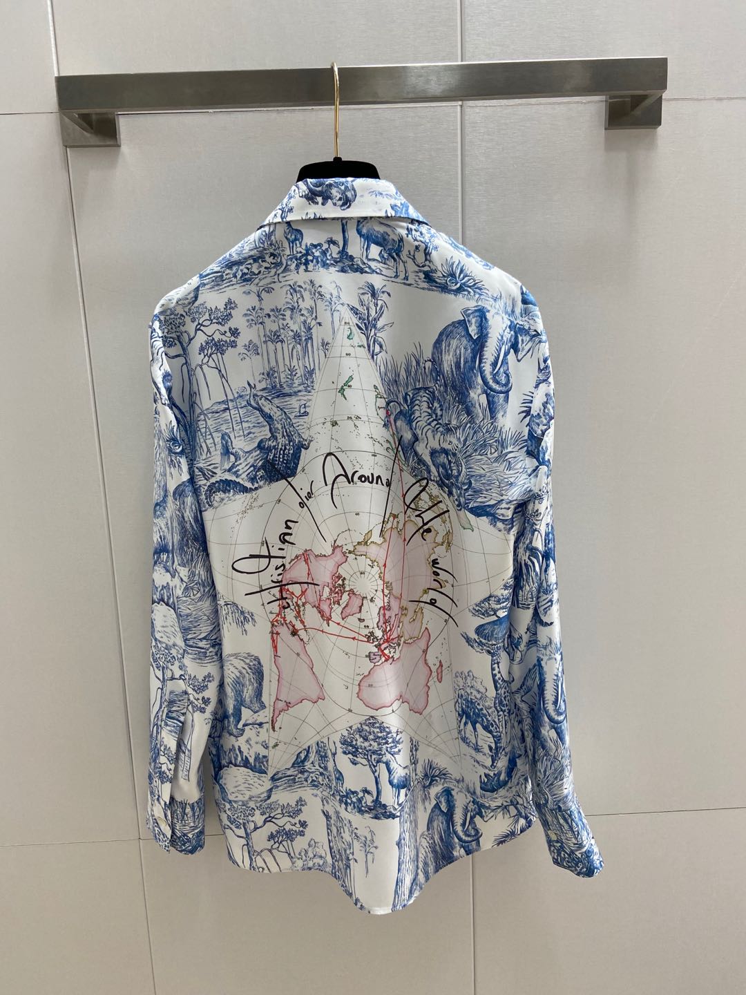 Diane | Cămașă elegantă din satin