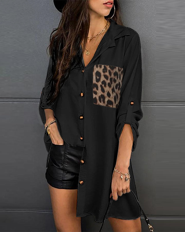 Zanzea | Bluză leopard