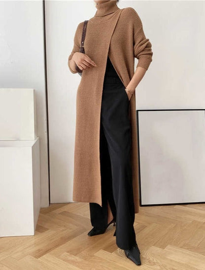 Vera | Pulover tricotat lung