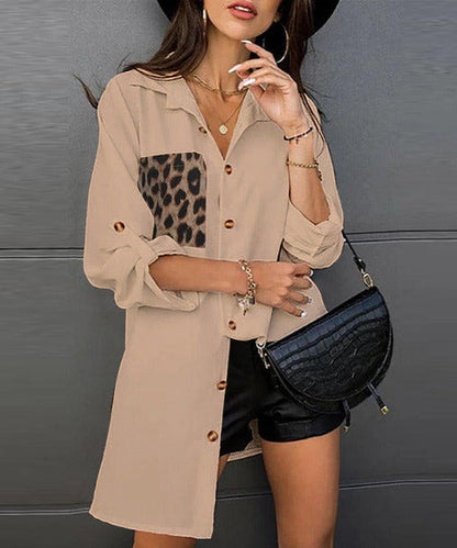 Zanzea | Bluză leopard