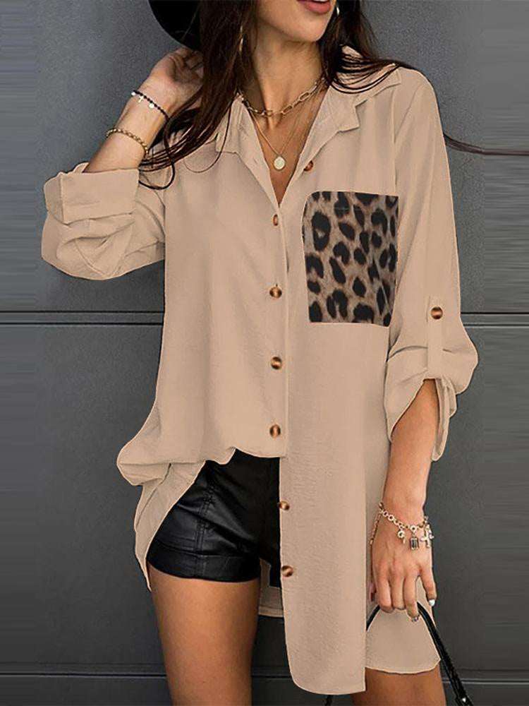 Zanzea | Bluză leopard