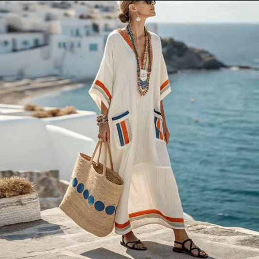 Rochie Maxie "Léna" | Rochie cu finisaje contrastante